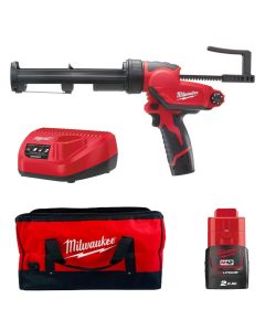 Pistola Per Silicone 310 ml MILWAUKEE M12 PCG Professionale a Batteria