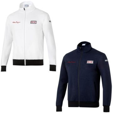 Felpa Sportiva SPARCO FULL ZIP #AM3 Targa Florio Maglione In Cotone