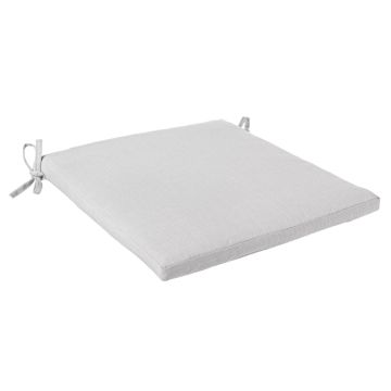 Bizzotto Cuscino Grigio per Sedia C-BR Skipper Cuscino Sfoderabile in Poliestere