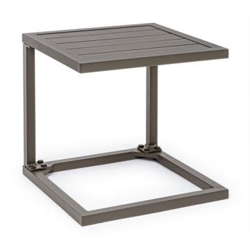 Tavolino Da Giardino BIZZOTTO HILDE 40X40 Coffee YK14