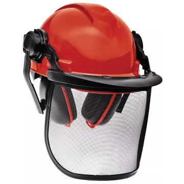 Elmetto Di Sicurezza EINHELL Forest Safety Helmet BG-SH 2 Protezione Volto