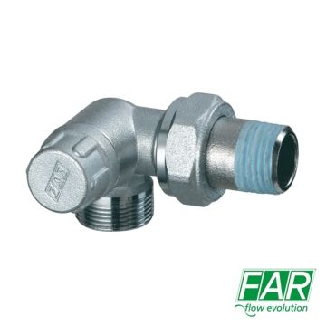 Detentore ad Angolo DX 3/8" FAR 1117 per Radiatore