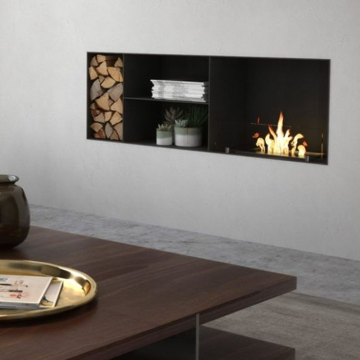 Camino a Bioetanolo MAISONFIRE INCASSO 120 BIO Biocamino Da Incasso