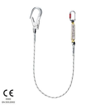 Cordino Lavoro Anticaduta NERI SAFE 2 Con Assorbitore Di Energia