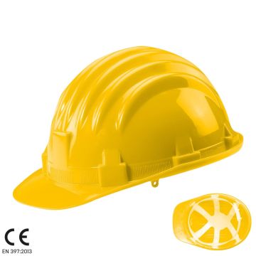 Elmetto Da Lavoro NERI ADAMELLO Regolabile Antisudore