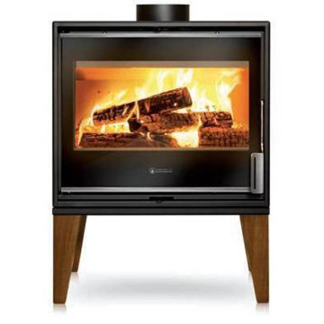Stufa a Legna Ad Aria 10,4 Kw MONTEGRAPPA NYMPHE Stile Vintage