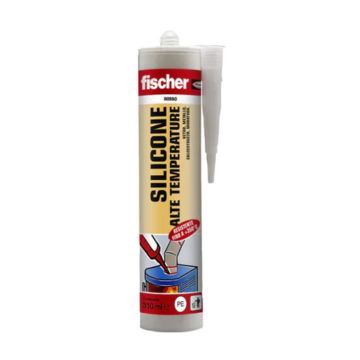 Silicone Alte Temperature FISCHER SAT nero 310 ml
