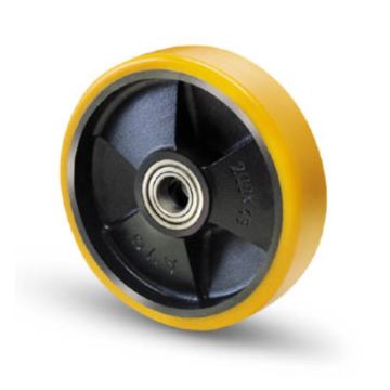 Ruota AVO 14 AVOLAN 125x40 in Ghisa M 50