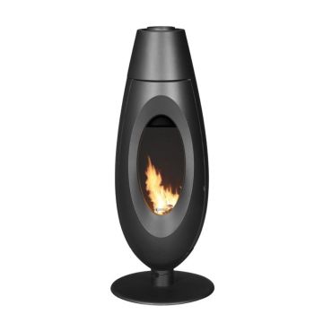 Stufa a Legna Ad Aria 5,8 Kw MONTEGRAPPA OVI In Ghisa