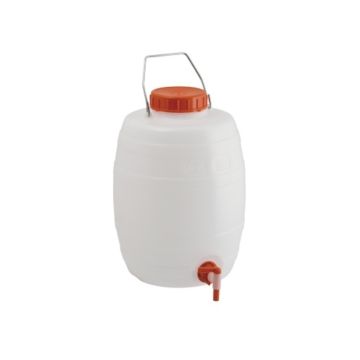 Fustino 15 Litri Botticella Alimentare Tanica Con Rubinetto