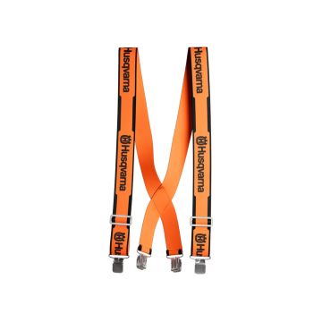 Bretelle Per Pantaloni HUSQVARNA Con Clip In Metallo Regolabili