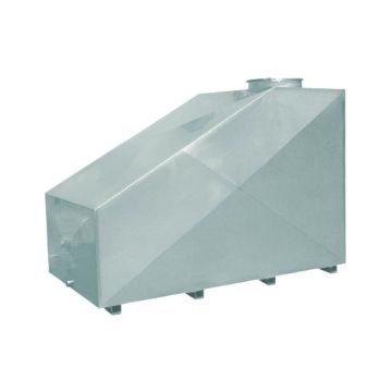 Cordivari Serbatoio di Prima Raccolta in Acciaio Inox A304 Sottoscala da LT.500 a LT.1000