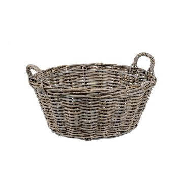 Cesto Arredo 59x48x26h BIZZOTTO 2M NARRA Ovale Fibre Naturali