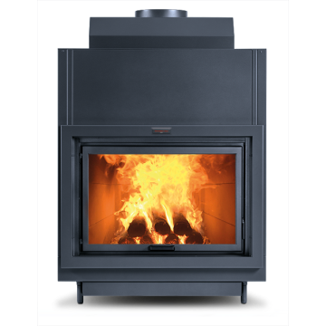Termocamino a Legna Vulcano StarGold Super 3 Riscaldamento + ACS in Tandem con altre Caldaie