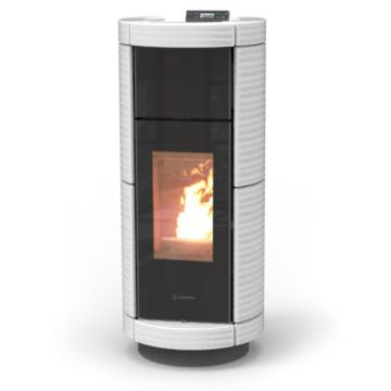 Termostufa a Pellet Idro 28,9 Kw THERMOROSSI DORICA Idra 29 Maiolica