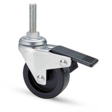 Ruota AVO 220BISB da 80 Girevole con Freno MA 10x20