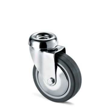 Ruota AVO SC220CF da 50 Girevole con Foro 