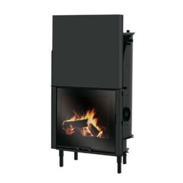 Termocaminio a Legna 23 Kw EDILKAMIN H2OCEANO 23 Vaso Aperto