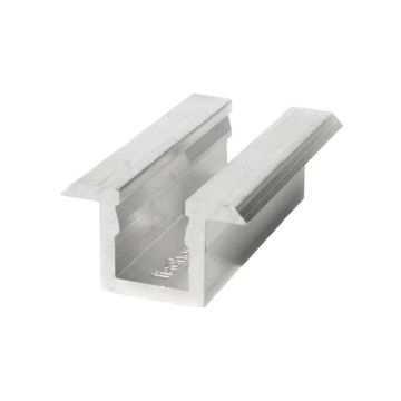 Morsetto Centrale Per Pannelli Fotovoltaici FISCHER MC 28-56  in Alluminio 