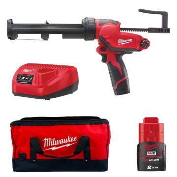 Pistola Per Silicone 310 ml MILWAUKEE M12 PCG Professionale a Batteria