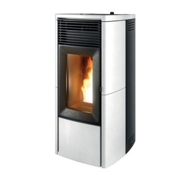 Stufa a Pellet 11,9 Kw IDRO MCZ STAR Hydromatic 12 M2 Rivestimento Metallo