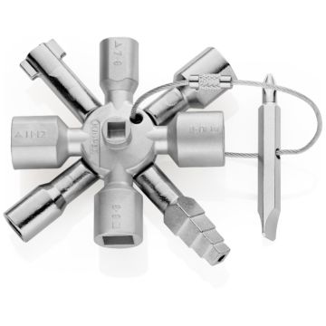 Chiave Universale per Quadri e Armadietti Elettrici KNIPEX TWINKEY