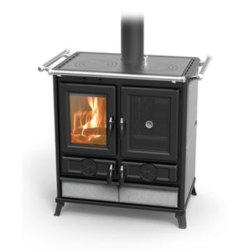 Cucina a Legna 8,2 Kw THERMOROSSI VIOLETTA Evo Stone Con Forno