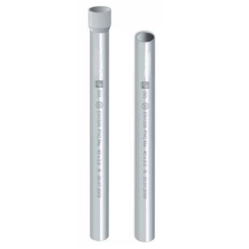 Tubo Scarico Idrosanitario Mt 3 Con Bicchiere D. 40 mm PVC