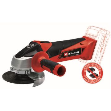 Smerigliatrice Angolare a Batteria 18V D.115 mm EINHELL TC-AG 18/115 Li-Solo 
