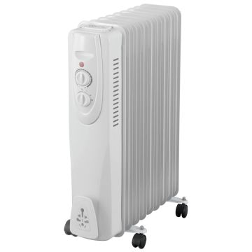 Radiatore Ad Olio 2000W Con 9 Elementi Potenza Regolabile