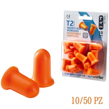 Tappi Orecchie Cuffia NERI T2 Da Lavoro Professionali Monouso In Schiuma Di Poliuretano