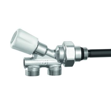 Valvola Termostatizzabile 1/2" CALEFFI 456400 Per Impianti Monotubo