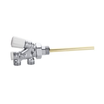 Valvola Termostatizzabile 3/4" CALEFFI 455500 Per Impianti Monotubo Trasformabile