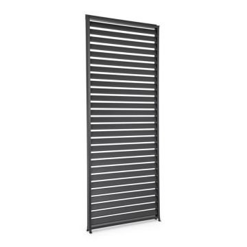 Frangisole Laterale 93 Cm Lame Fisse BIZZOTTO OCEAN Antracite Per Pergola In Alluminio