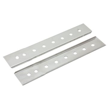 ALLINOX Prolunghe 2 Pz Per Collare Pesante Canna Fumaria Acciaio Inox