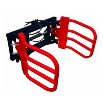 Pinza Idraulica per Rotoballe Fasciate con Attacco LP