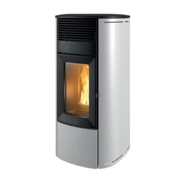 Stufa a Pellet ad Aria Canalizzata 11,9 Kw MCZ CLUB Comfort Air 12 M3 Rivestimento Ceramica