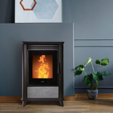 Stufa a Pellet Canalizzabile 6,5 Kw KLOVER MISS MULTI AIR Ad Aria