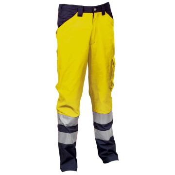 Pantalone Da Lavoro Fluo COFRA ENCKE Catarifrangente In Diverse Colorazioni