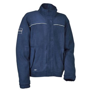 Giacca Da Lavoro COFRA ARINOS In Pile Con Zip Blu Navy