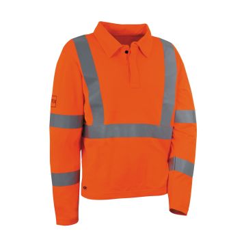 Maglia Polo Da Lavoro COFRA AKUTAN Fluo Ad Alta Visibilità
