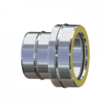 Raccordo Coibentato Mono-Doppia 80 a 300 mm Canna Fumaria Doppia Parete Acciaio Inox