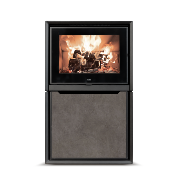 Stufa a Legna Ad Aria 10,1 Kw KLOVER VENUS PLUS Canalizzabile