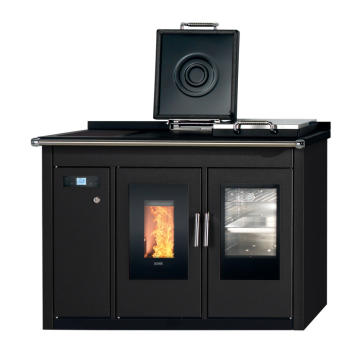 Termocucina a Pellet 22,6 Kw KLOVER SMART 120 BT Uscita Fumi Superiore