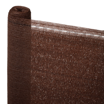 Rete Ombreggiante 1,5x5 Metri Telo Frangisole Marrone Per Giardino