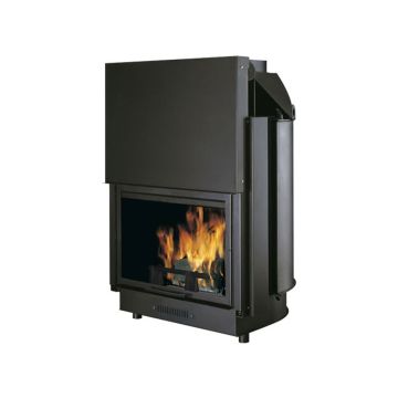 Termocamino a Legna 23 Kw ITALIANA CAMINI IDRO 70 Con Portellone