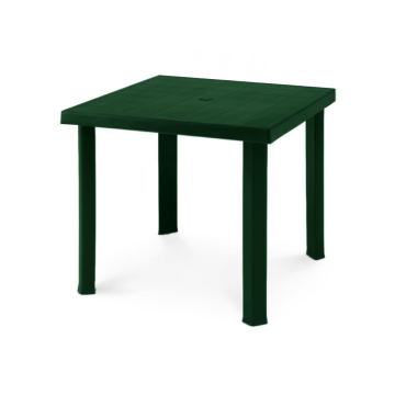 Tavolo In Plastica Da Giardino GRANDSOLEIL RODI 80x80 Verde