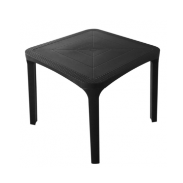 Tavolo Da Giardino GRANDSOLEIL OLE' RATTAN 80x80 Antracite