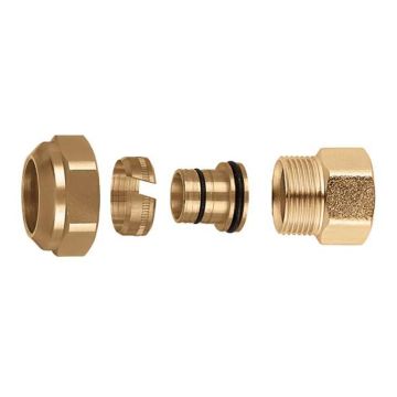 Raccordo Meccanico 3/4” - Ø 26x3 CALEFFI 680296 Per Tubo Multistrato 