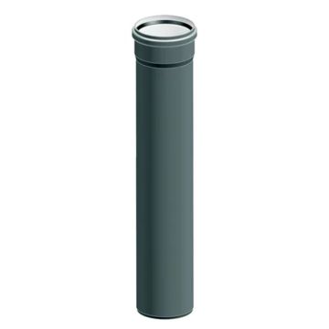 Raccordo Tubo Autoestinguente Mt 1 Con Bicchiere D. 110 mm PVC